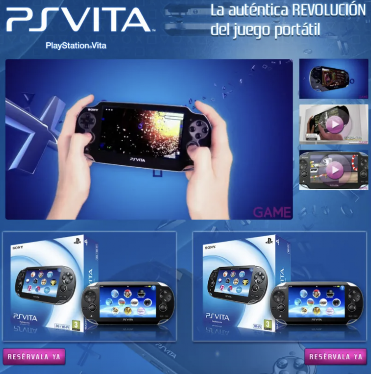 Diseño y maquetación de microsite